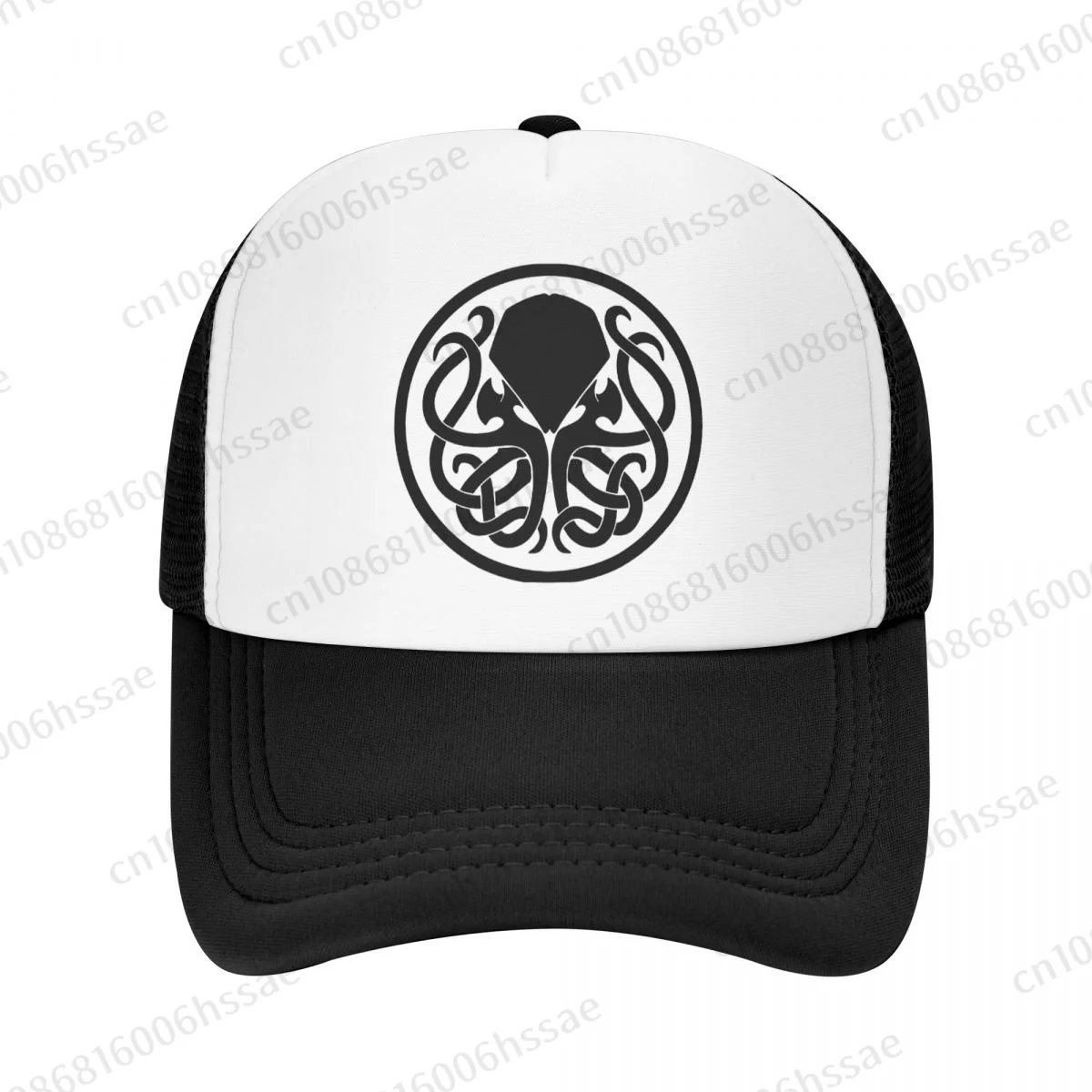 Cthulhu Lovecraft Mesh Baseball Cap Summer Outdoor Men Women Fashion Sport Hats Hip Hop Trucker