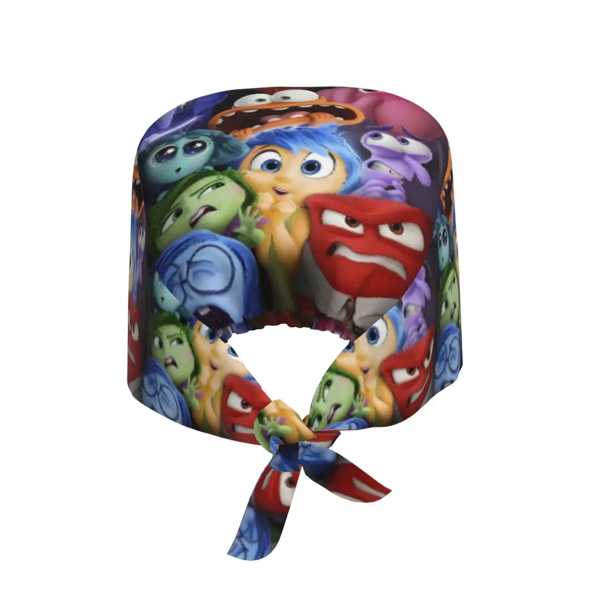 Custom Adjustable Movie Inside Out Squad Working Hat Joy Sadness Disgust Surgical Hat Scrub Nursing Doctor Surgeon Cap for Nurse