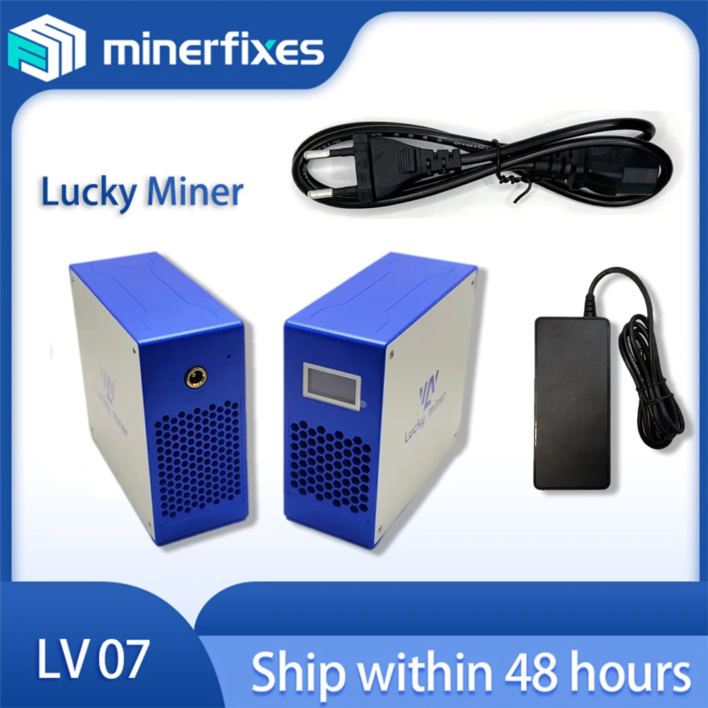 Imagem -04 - Bitcoin Btc Mineração Lucky Miner Versão Mais Recente Modelo v7 Solo Wifi 1t gh s Ethereum Miner Lv07 sem Esforço