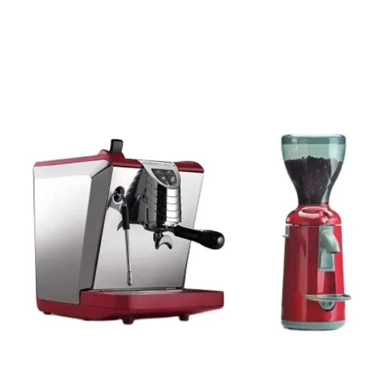 

Coffee Machine Oscar, Grinta Red Combo Set
