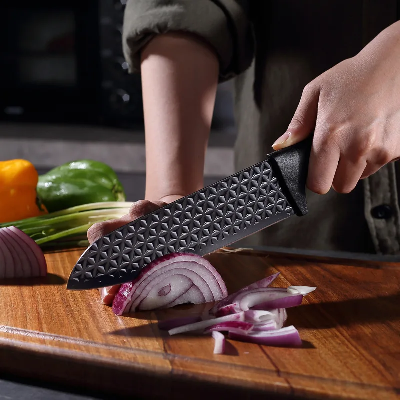 Professional kitchen knives household stainless steel fruit knives, gift box five-piece set, kitchen accessories, cooking knives