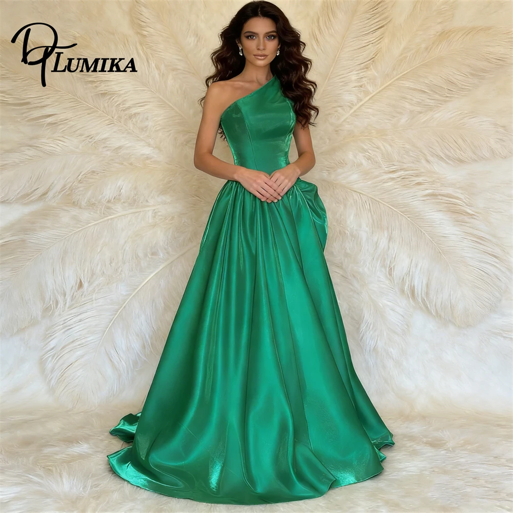 

Customized Colors One Shoulder Velvet Evening Gown Draped Bow Train Formal Red Carpet Gala Pageant Luxury Party Dress