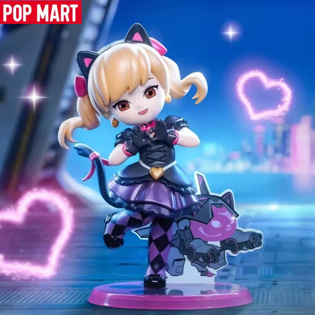 POP MART Overwatch Spelen van De Game Serie Blind Box Guess Bag Mystery Box Speelgoed Pop Anime Figuur Desktop Ornamenten Leuk Cadeau