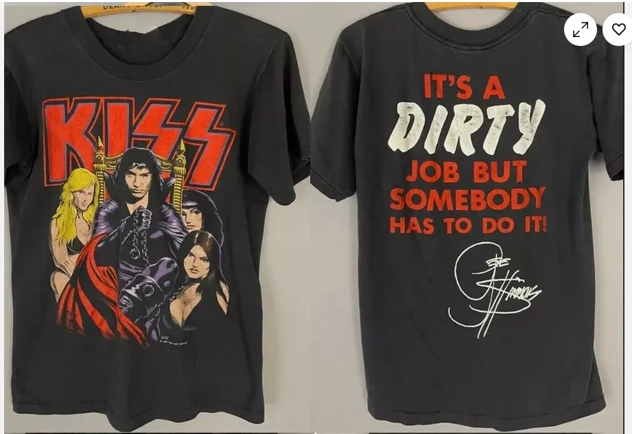 

Рубашка группы Kiss, футболка Kiss Band Tour унисекс S-5XL
