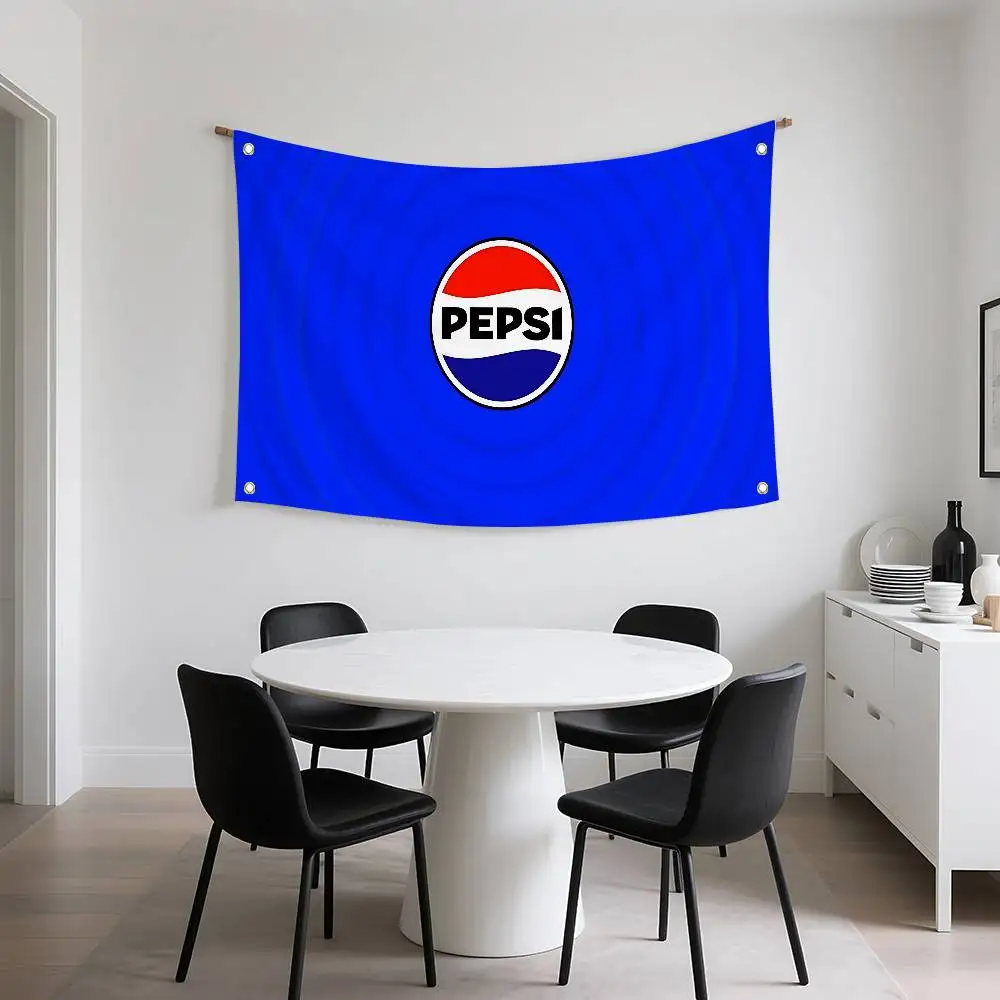 الرجعية I-Pepsi-S العلم أعلام غرفة ديكور الديكورات في الهواء الطلق عناصر شخصية أعلام لغرف النوم المنزل مضحك