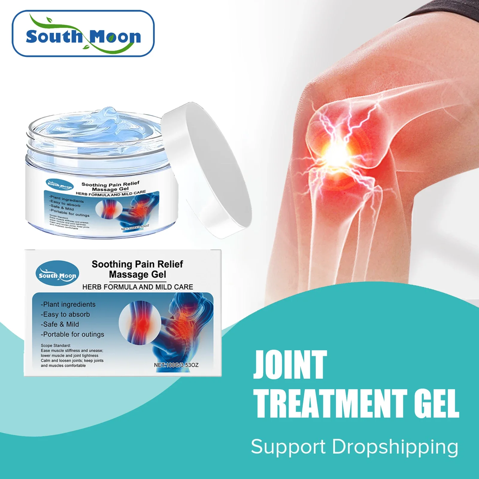 Крем для облегчения боли в коленном суставе