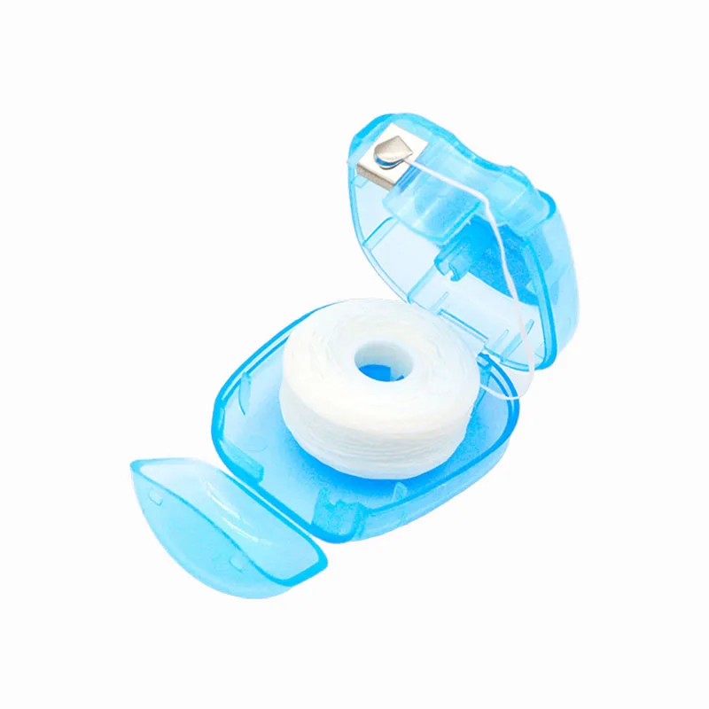 1/10/30 ロール 50 メートルミントフレーバーポータブルフロス歯スティック口腔衛生きれいな歯クリーニングツールボックス歯科矯正口腔ケア