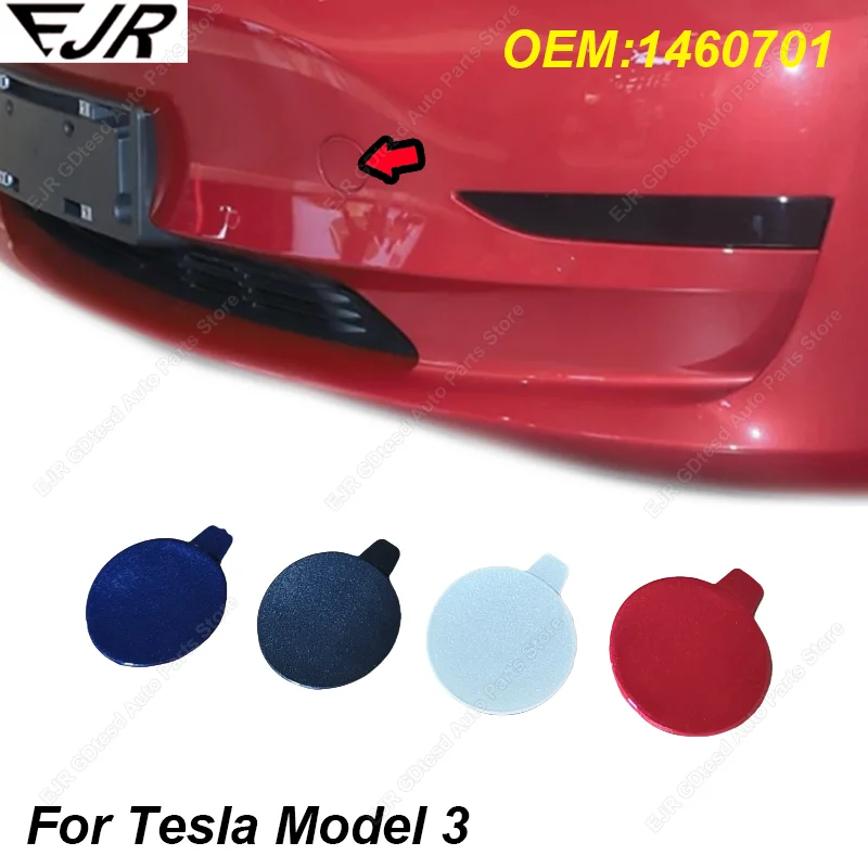For Tesla Model 3 1460701 Front Trailer Cover Front Bumper Trailer Cover 1460701-00-B