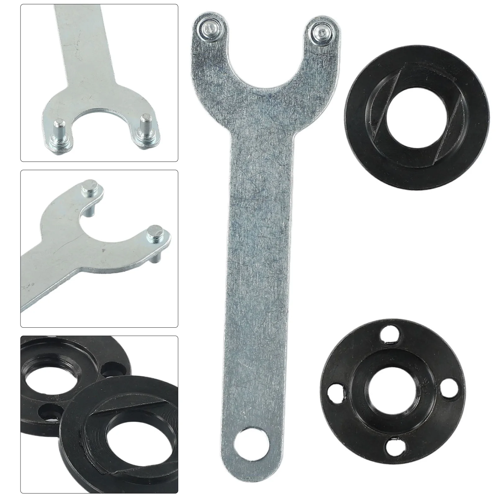 

Practical Flange Nut Set Tools Wrench Replacement Replacing Nut Replacing Nut Angle Grinder Angle Grinder Part