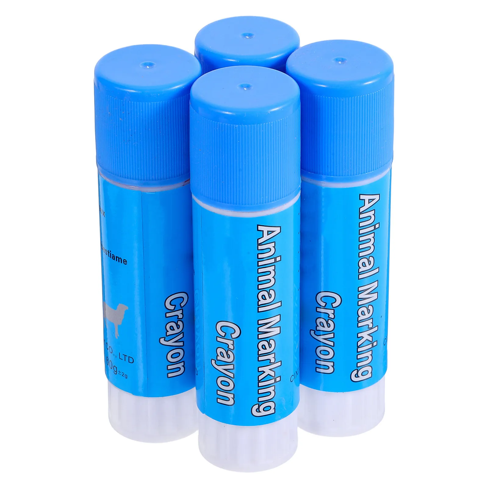 4Pcs Farm Livestock Crayon Marker for Cattle Pigs Sheep Chickens RAM Lamb Swine Bull Goat Color Identification