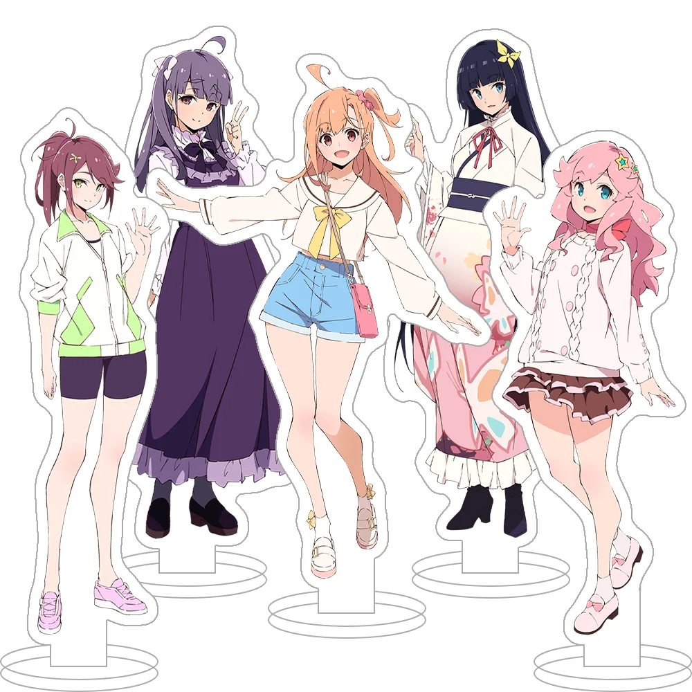 love live Polka Mai Akira Hanabi Miracle Noriko Yukuri Aurora Midori Shion Official Acrylic Stand Desktop Decor anime goods Gift