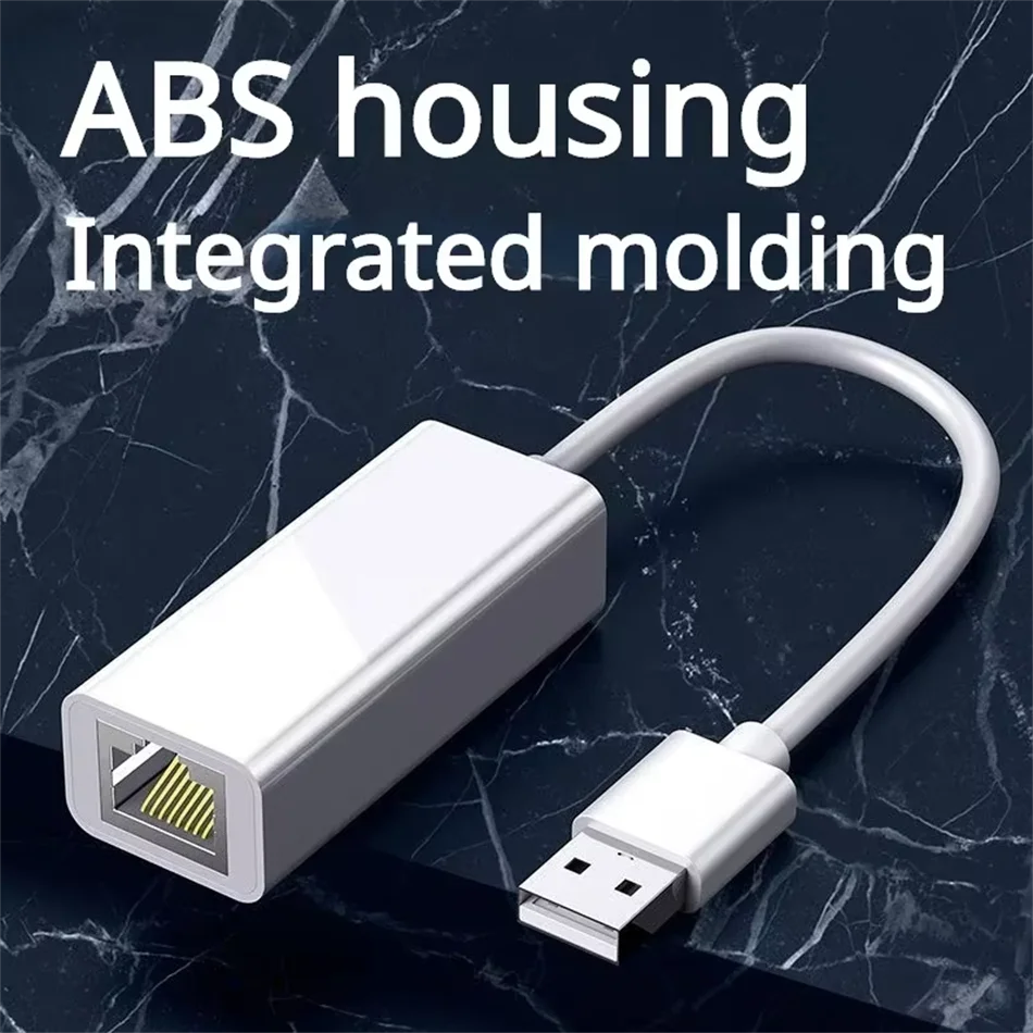 

USB 2.0 Ethernet Adapter Network Card USB To RJ45 10/100Mbps Lan Internet Cable For MacBook PC Windows XP 7 8 10 LUX Android