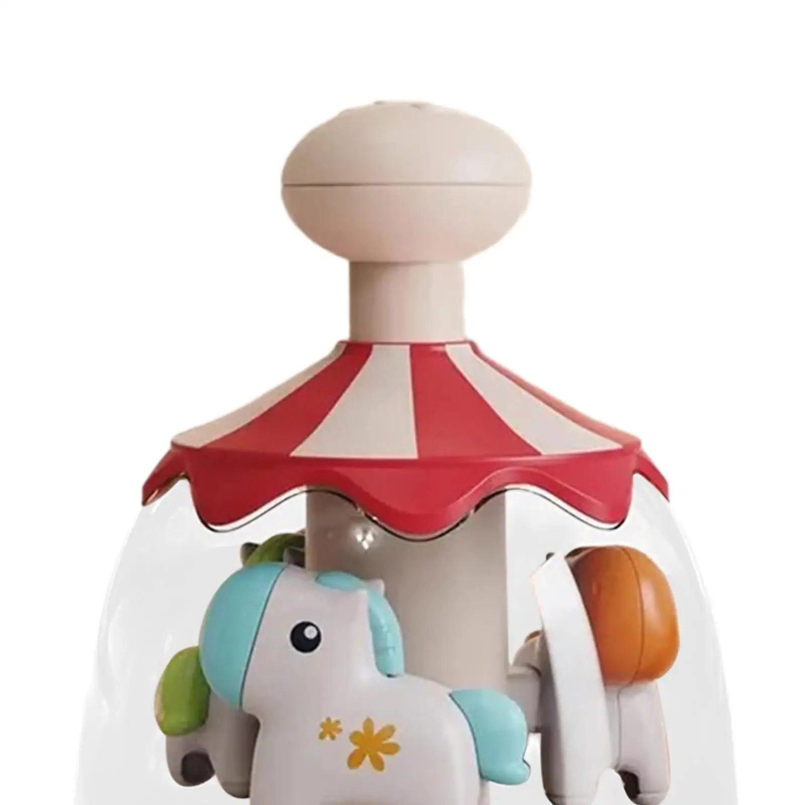 Jouet de carrousel de presse pour enfants, jouets d'apprentissage portables pour filles et garçons, 0-1 ans