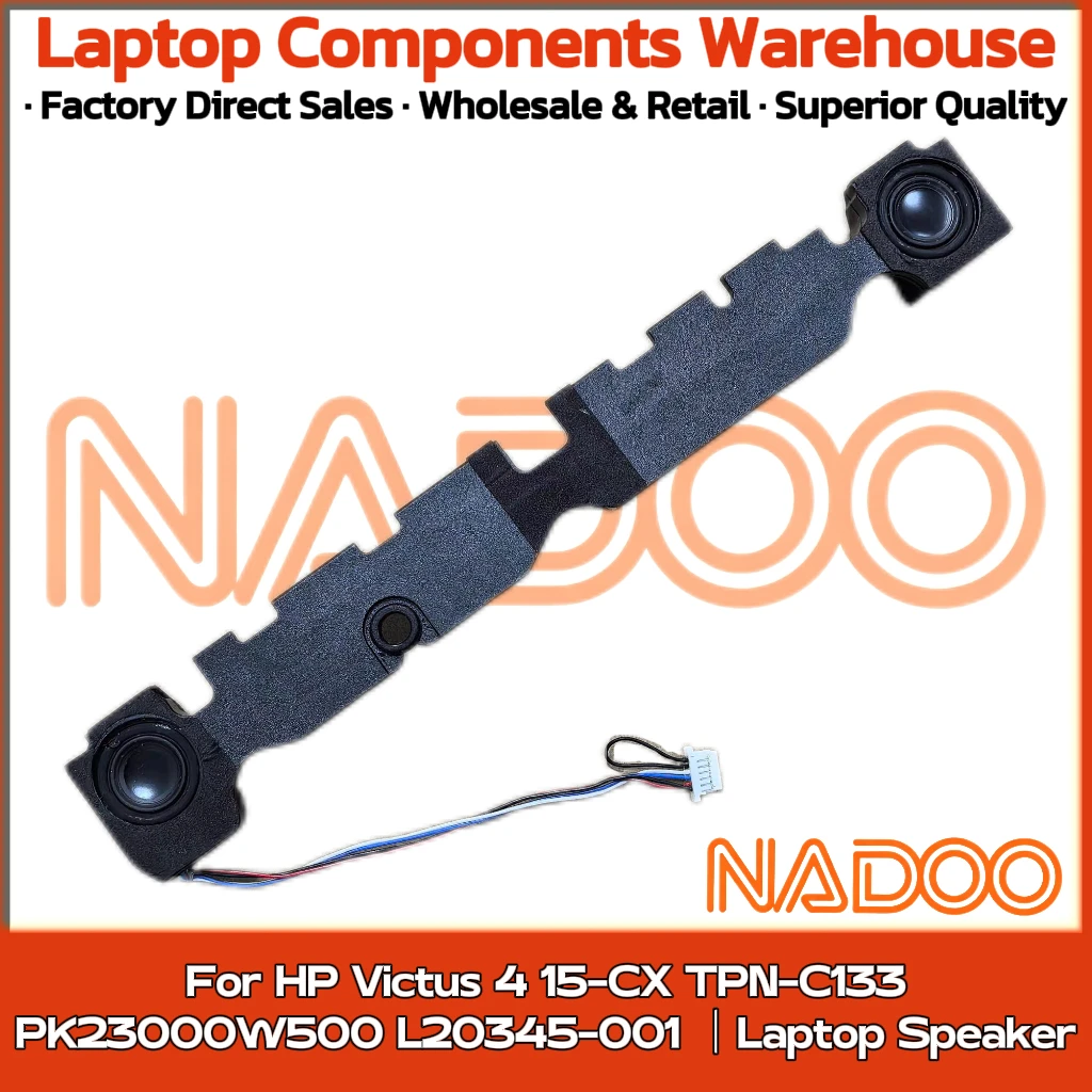 

New Original Laptop Notebook Audio Speaker For HP Victus 4 15-CX TPN-C133 built-in speaker horn audio PK23000W500 L20345-001