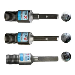 Adaptador de broca de diamante SDS, conector de varilla concéntrica para broca de perforación de hormigón M22, abridor de mármol, accesorios de herramientas eléctricas