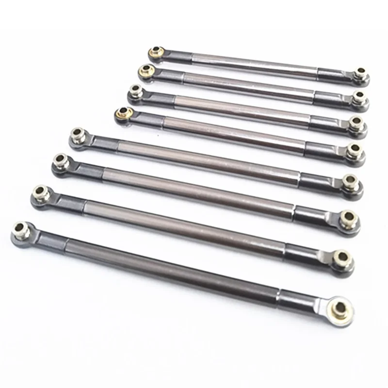 

ODIES-For MN86S MN86 MN86KS MN86K MN G500 Upgrade Parts 32PCS Metal Pull Rod Link Rod Linkage 1/12 RC Car Accessories,Titanium
