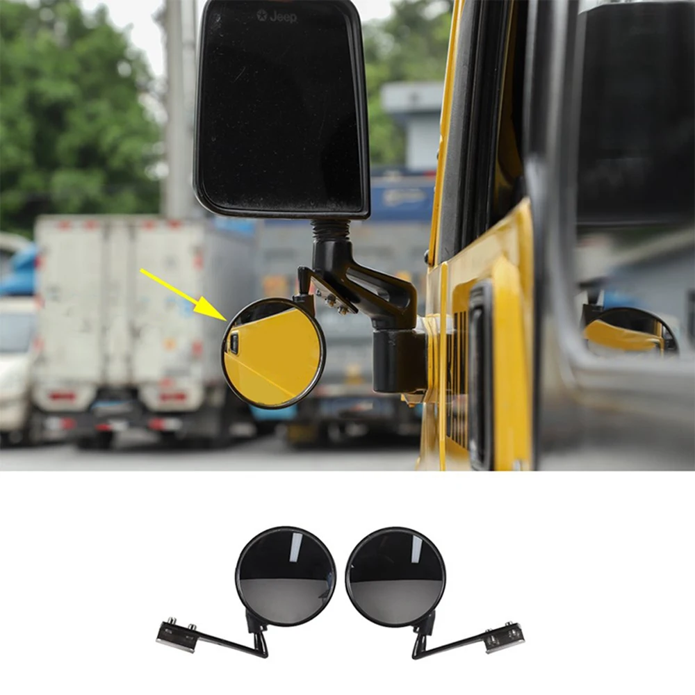 

Car RearView Mirror Blind Spot Mirror for Jeep Wrangler TJ 1997-2006 Accessories