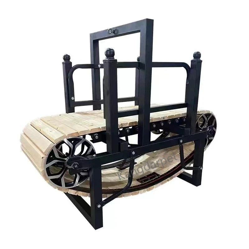 Aluminum Alloy Pet Treadmill, Quiet Adjustable Speed Fitness Wheel for Dogs