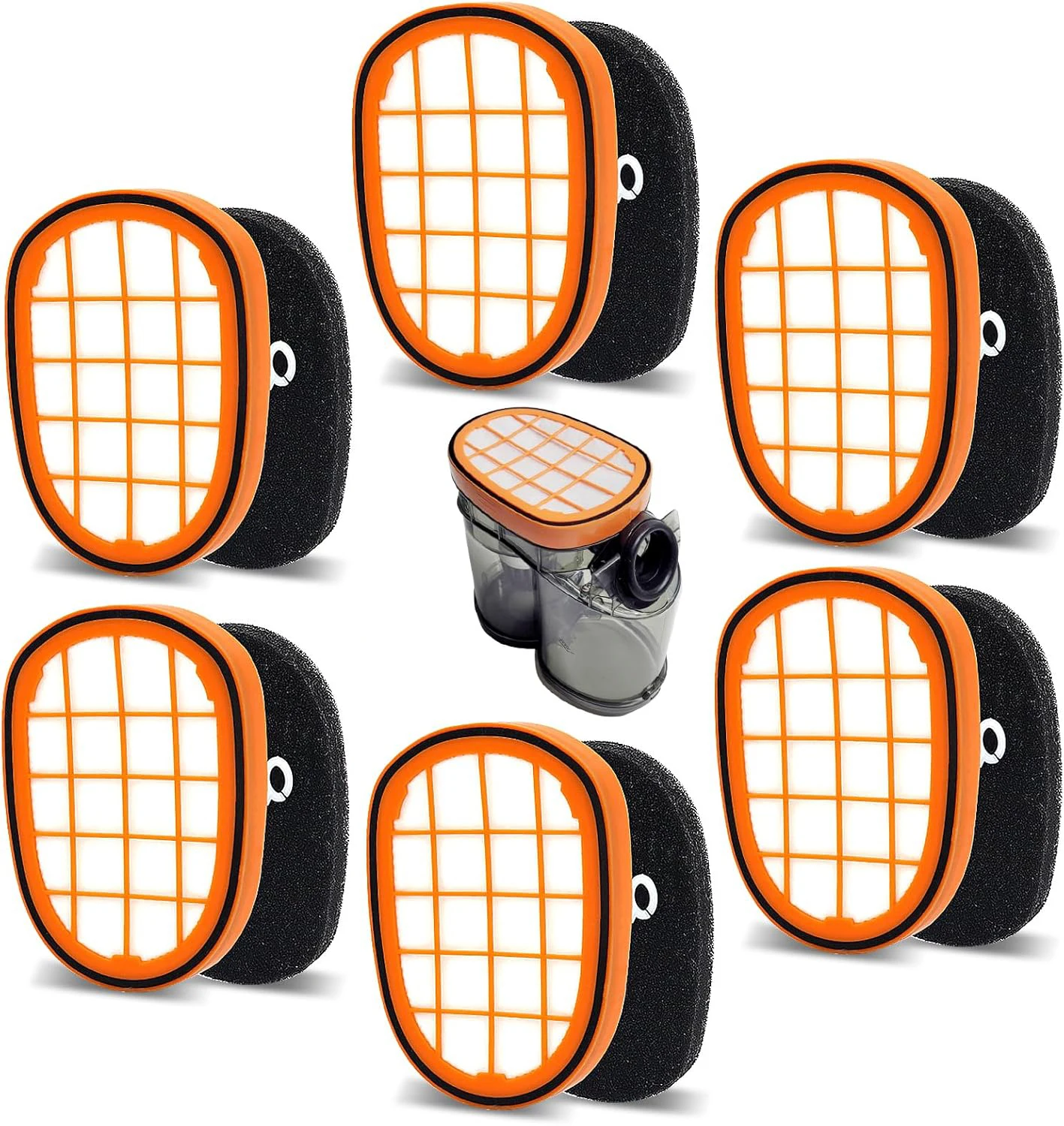 

Laukowind Philips SpeedPro Max Battery Vacuum Cleaner, FC5005/01 Philips FC6812 FC6813 FC6822 Replacement Filter Accessories