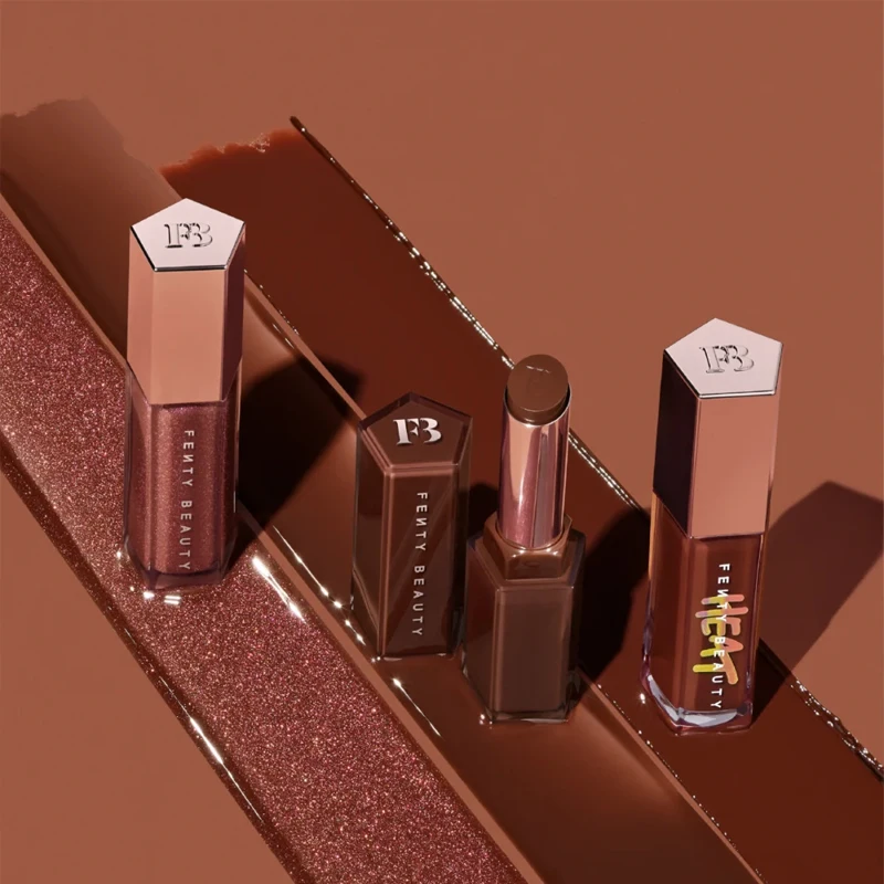 Fenty Beauty Gloss Bomb Lip Gloss 20 Shades Collection High-Shine Plumping Non-Sticky Hydrating Lip Glow for All Skin Tones