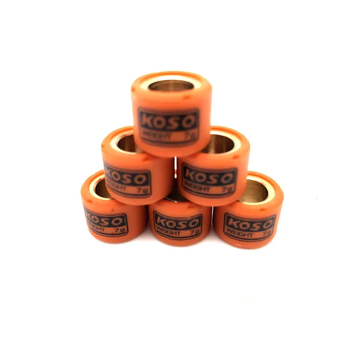 MOFO koso performance variator roller set clutch 15x12MM Minarelli JOG JOG90 BWS 50 100 VINO50 JOG100 RS100 ZIP F-act Matrix 50