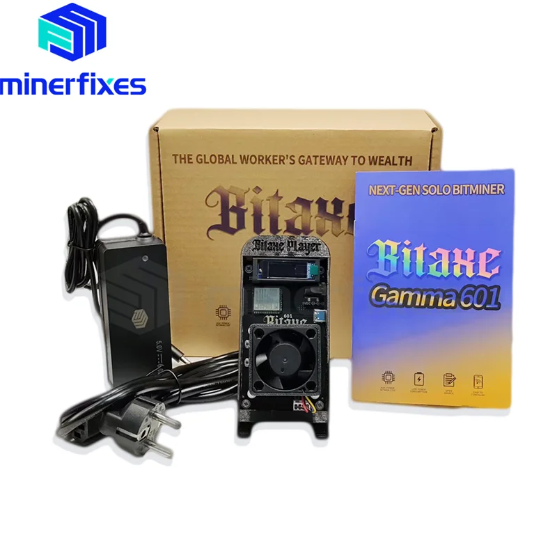 2025 Bitaxe 601 Gamma Cryptocrrency 1.2TH/S BTC جهاز تعدين البيتكوين للاستخدام المنزلي برتقالي أحدث جهاز تعدين منفرد