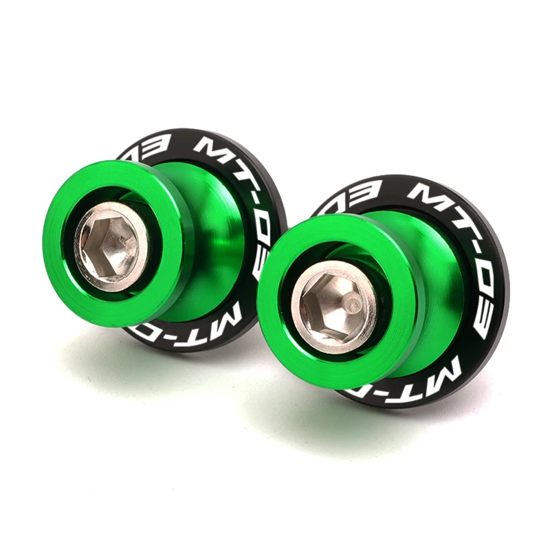 Für Yamaha MT03 MT09 MT10 MT 03 09 10 mt03 mt09 mt10 Schwinge Spulen Sliders Stand Schrauben 6 MM schwinge Motorrad Zubehör