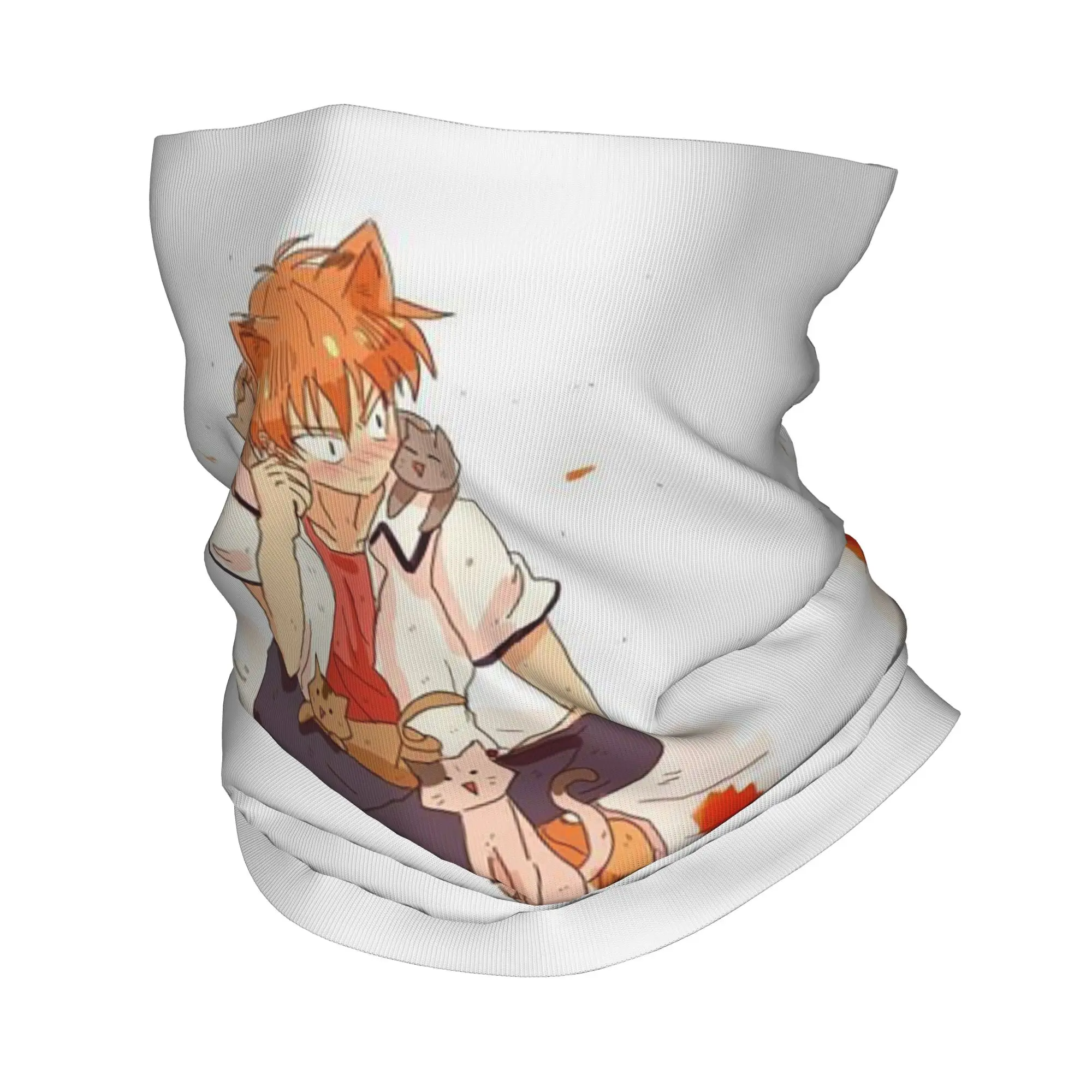 Fruits Basket Anime Bandana Neck Cover Printed Wrap Scarf Multifunction Headband Cycling For Men Women Adult Washable