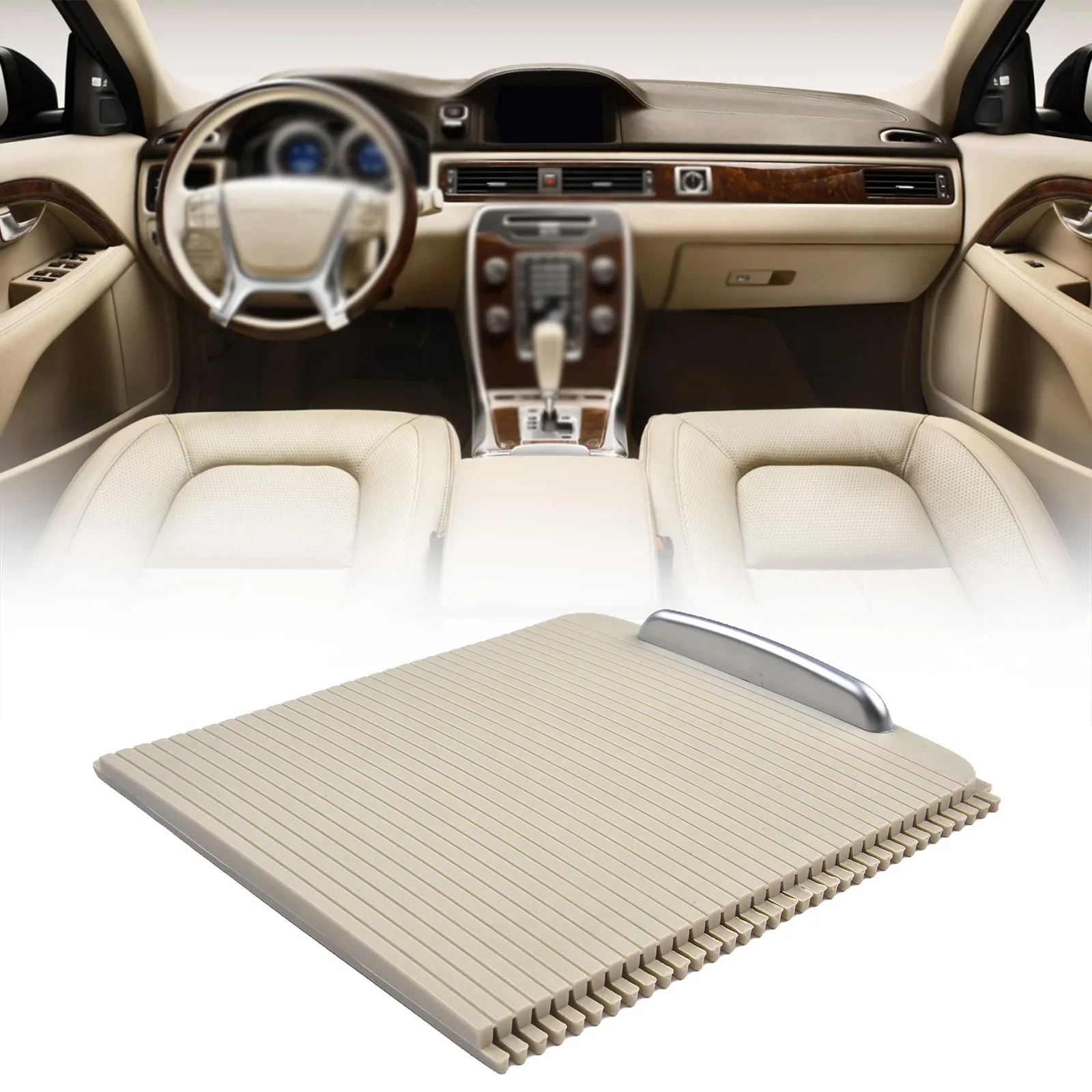 Center Console Sliding Cover Car Interior Replacement Plastic Spare Vehicle Accessories Direct Replacement For Volvo S80