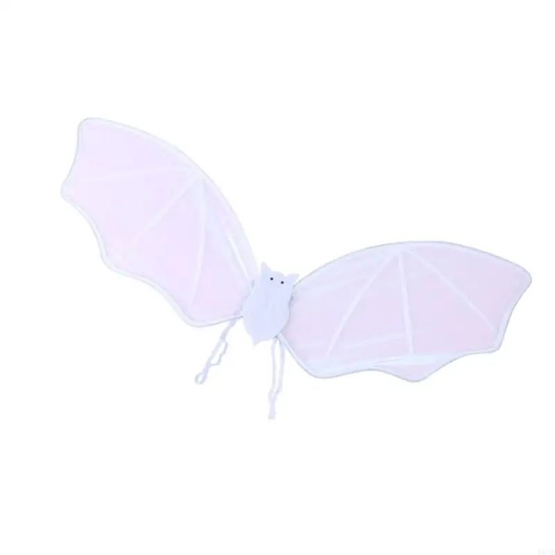 h58e 할로윈 배트 윙 박쥐 의상 액세서리 여자 아이 할로윈 날개 의상 액세서리 생일 코스프레 역할 놀이