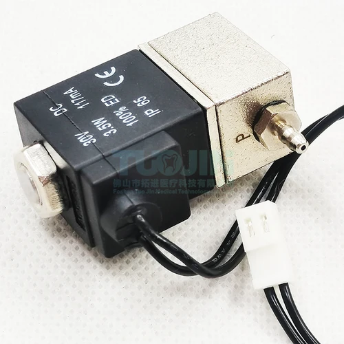 Imagen 2 del producto Piezas de repuesto para escarificador Dental, válvula solenoide magnética para odontología, escarificador ultrasónico, herramienta de accesorios, DC30V