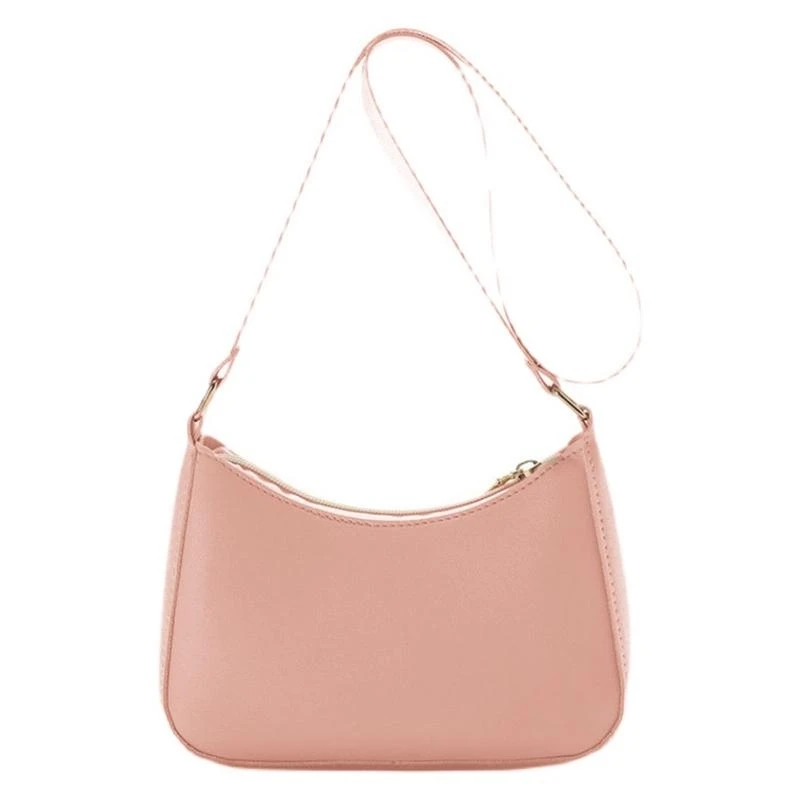 

G5AE Fashion Shoulder Bag with Zipper Bag Underarm Bag for Family Gathering