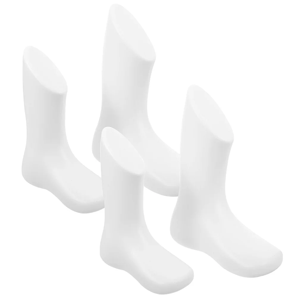 Baby Foot Mold Displaying Model Retail Shoe Mannequin Fake Feet For Sock Small Shoes Support Store Socks Hollow