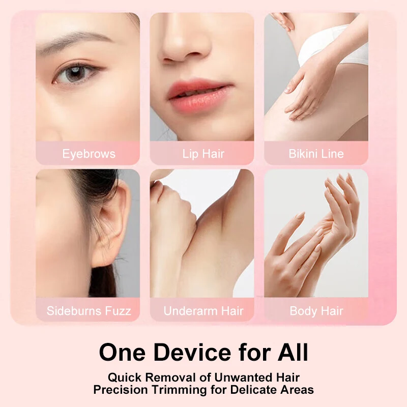 Panasonic portátil batom em forma de removedor de pêlos elétrico para mulheres indolor e eficaz remoção de pêlos faciais ferramenta de barbear doméstico