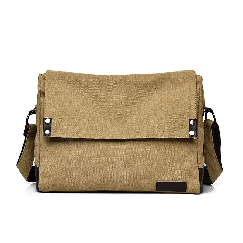 Man Classic Messenger Bag Men's Multifunction Shoulder Sling Pack Casual Large Business Crossbody Flap Male Simple Handbags