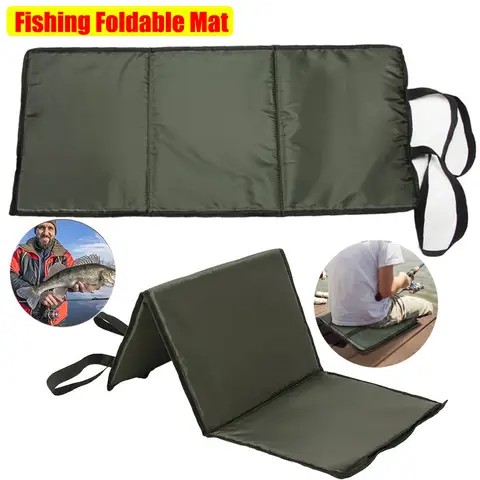 Portable Carp Fishing Foldable Mat Multipurpose Comfortable Fishing Unhooking Pad with Breathable Sponge Cushion Landing Mat New