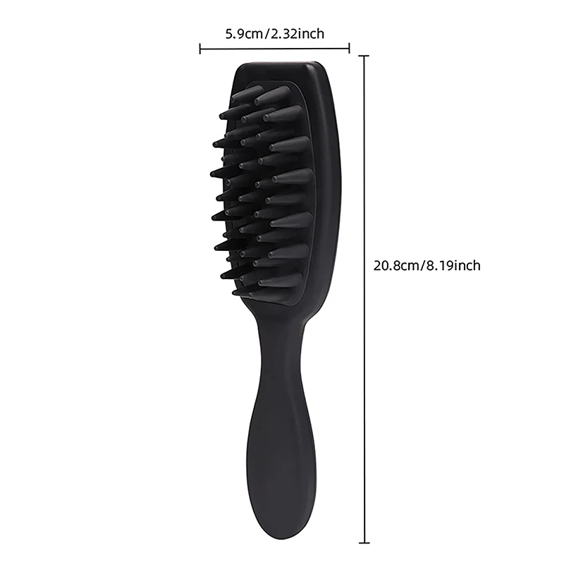 Pet Shower Brush Cat Dog Hair Brushes Silicone Massage Combs Head Washing Brush Long Handle for Pet Grooming Combs