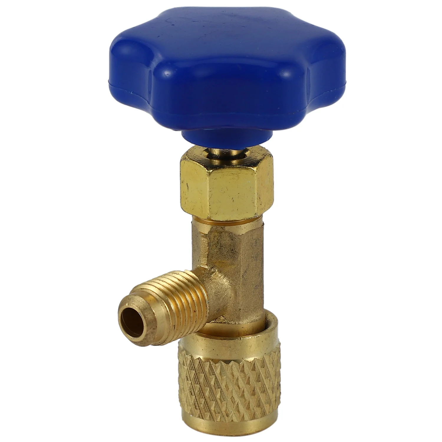 Low Pressure Dispensing Valve Bottle Opener 1/4 Sae Connector  Refrigerant Bottle Can Tap For R22 R134A R410A Gas