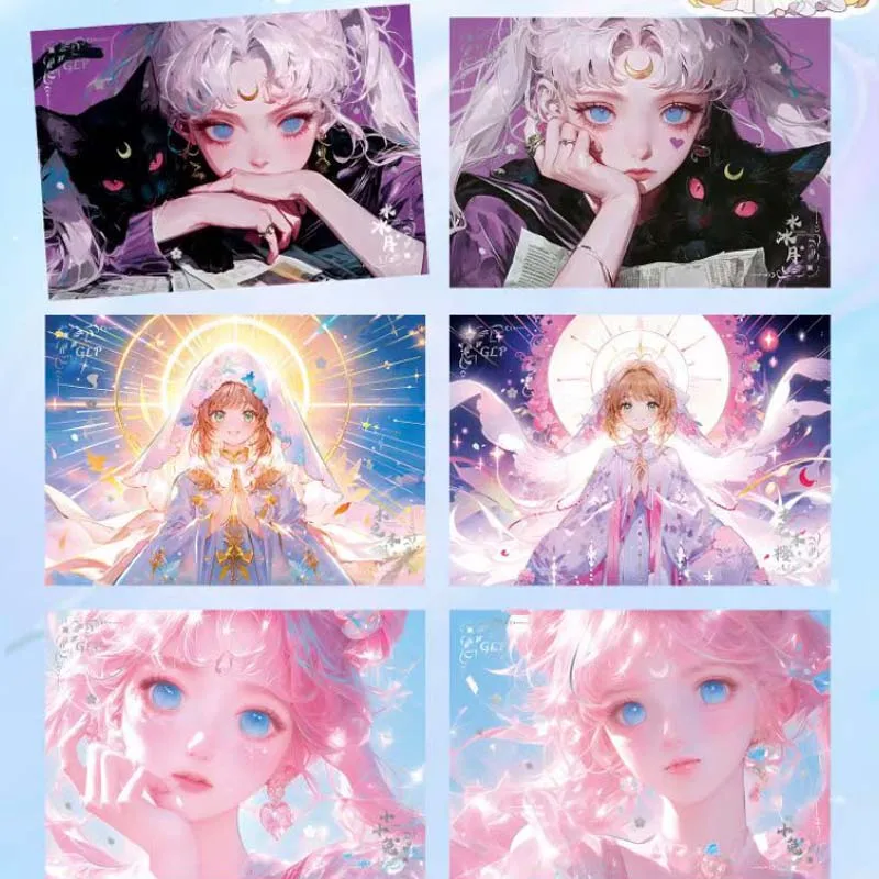 Wholesales Goddess Story Collection Star Cultural Creative Sakura Moe Story Wave2 Cute Booster Box Complete Set Trading Cards