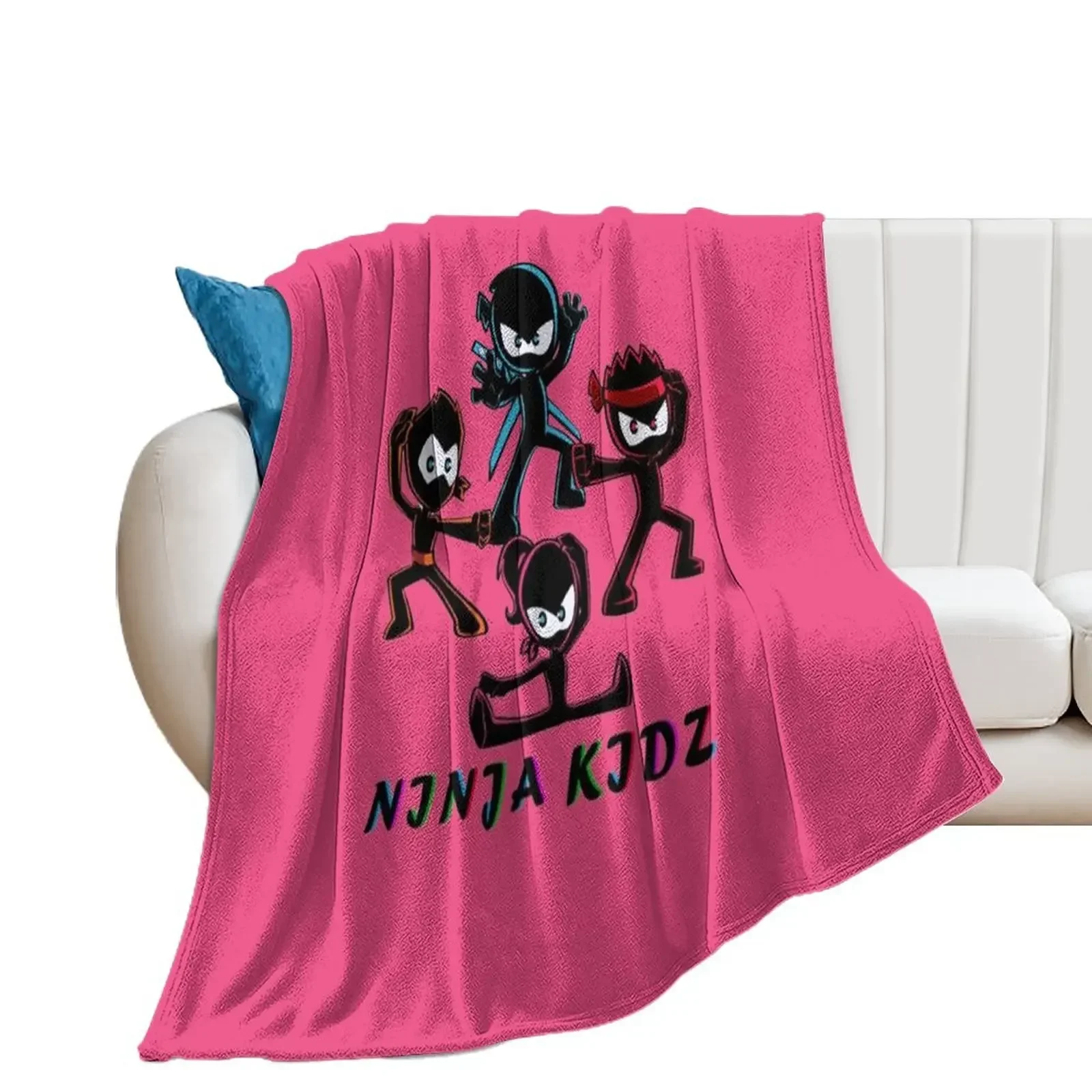 

Ninja Kidz Throw Blanket Luxury Thicken Soft Beds Thins Quilt Blankets