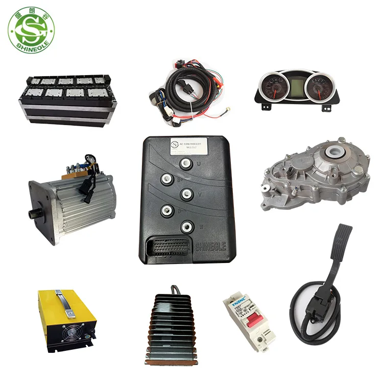 SHINEGLE 72v 7.5kw Motor Ev Conversation Kit system