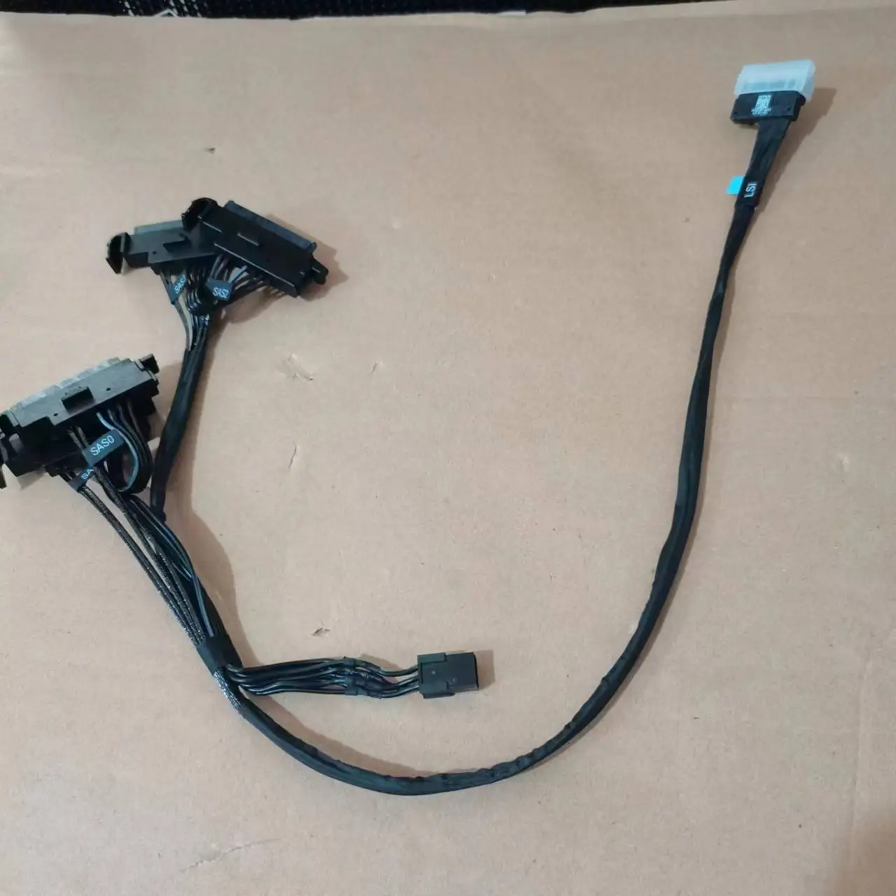 New LMSS 1TO4 Flex0+1 Left SAS Cable For Dell Precision T7960 PN:X1G5P
