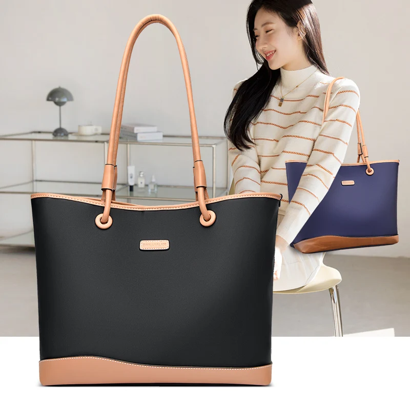 High Quality Waterproof Oxford Handbag Casual Large Capacity Tote Bag Women Shoulder Bag Female Fashion Ladies Top Handle Bag