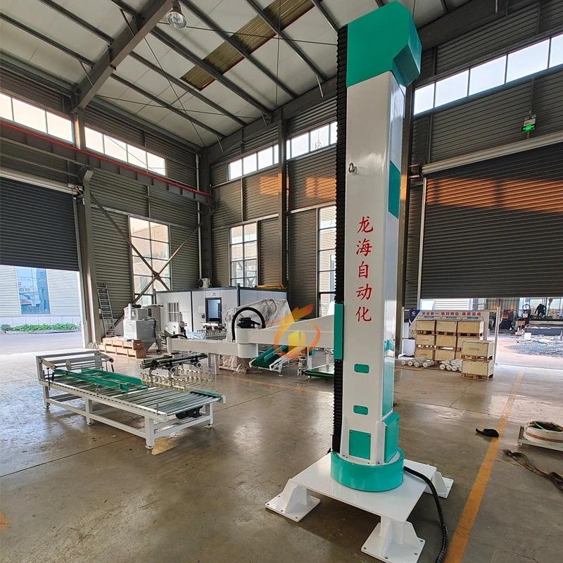 Automatic column palletizing robot Carton stacker Rotary palletizer Industrial handling robot arm