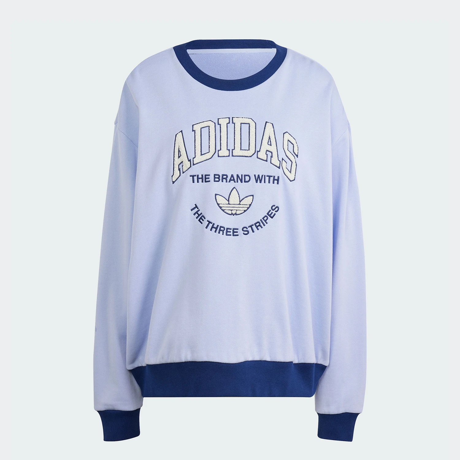 هوديي نسائي فضفاض مطبوع من Adidas VRCT SWEAT IT4271 #4