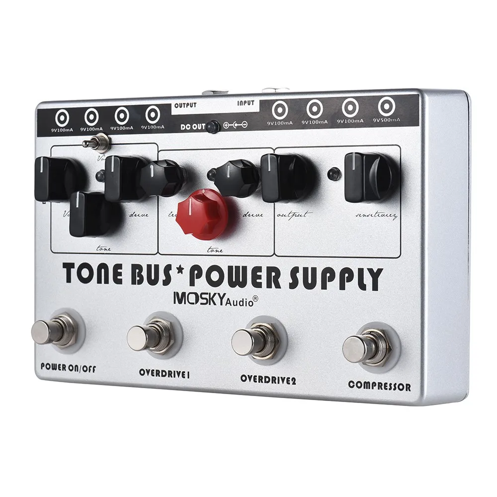 

Electric Guitar Combined Effect 3 Effects (Compressor + Tube Overdrive + Ultimate Overdrive)