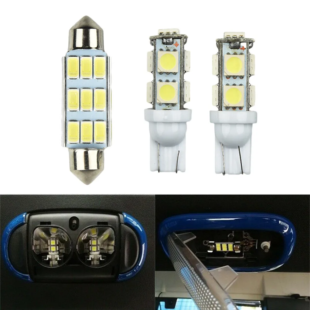 مصابيح إضاءة للقراءة لجيب رانجلر ، بيضاء داخلية ، استبدال القبة ، إضاءة السيارة ، موديلات JK ،-1.2 ، 3