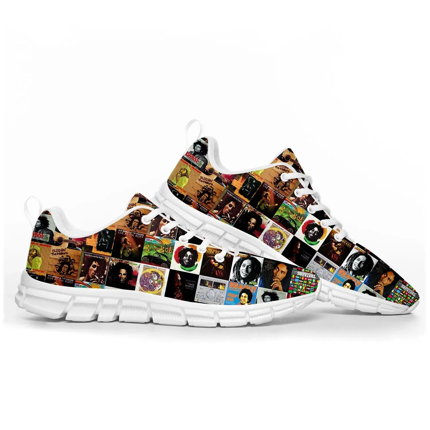 Reggae Rock Music Star Bob Marley Scarpe sportive Uomo Donna Adolescente Bambini Bambini Sneakers Scarpe da coppia personalizzate di alta qualità