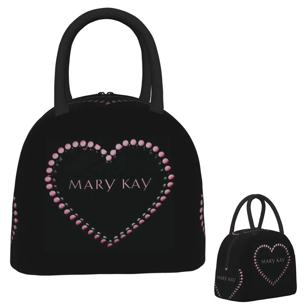 

Mary Kay Косметика Изолированная сумка для обеда для женщин и детей Портативные коробки для еды Термальный ланч-бокс-тоут