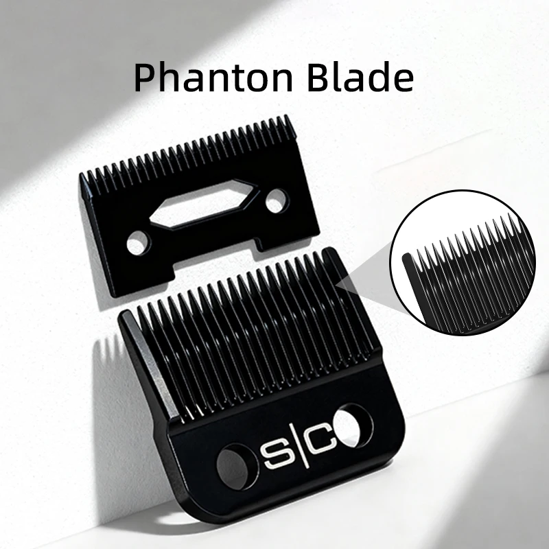 Máquina de cortar cabelo para Madeshow VGR/Gamma/SC/JRL KM-90-4 Echo Blades Phantom Blades são comuns para todos profissionais
